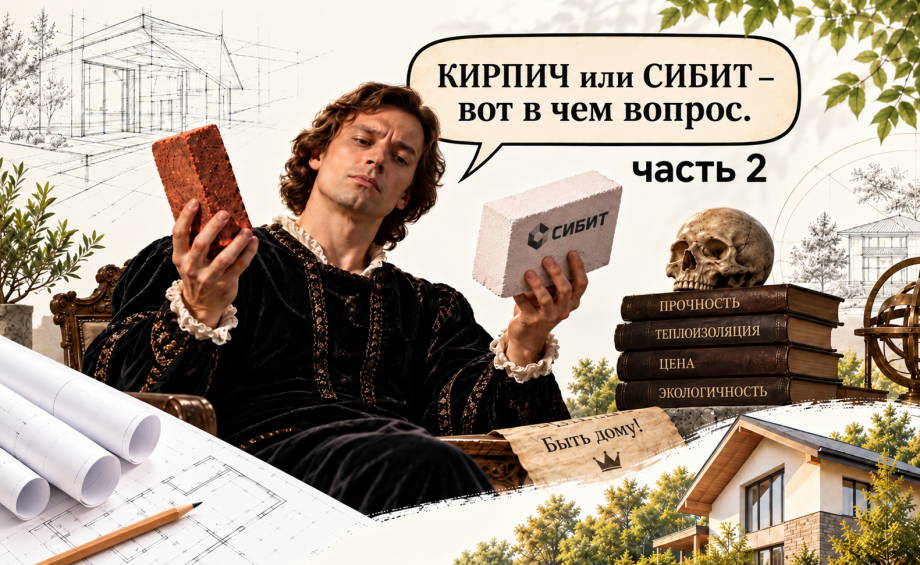 Кирпич или Сибит: утепление, фасад и срок службы. Часть 2